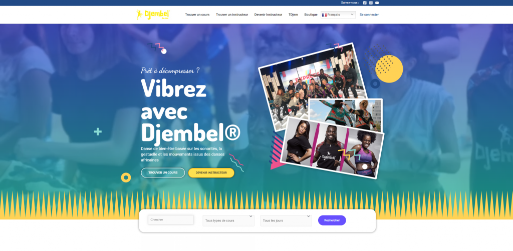 Djembel® — site réalisé par OFA Web