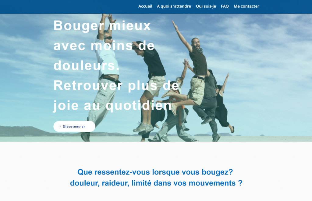 yogatherapie — site réalisé par OFA Web