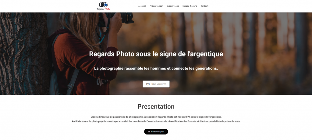 regard-photo -  La photo dans le regard — site réalisé par OFA Web