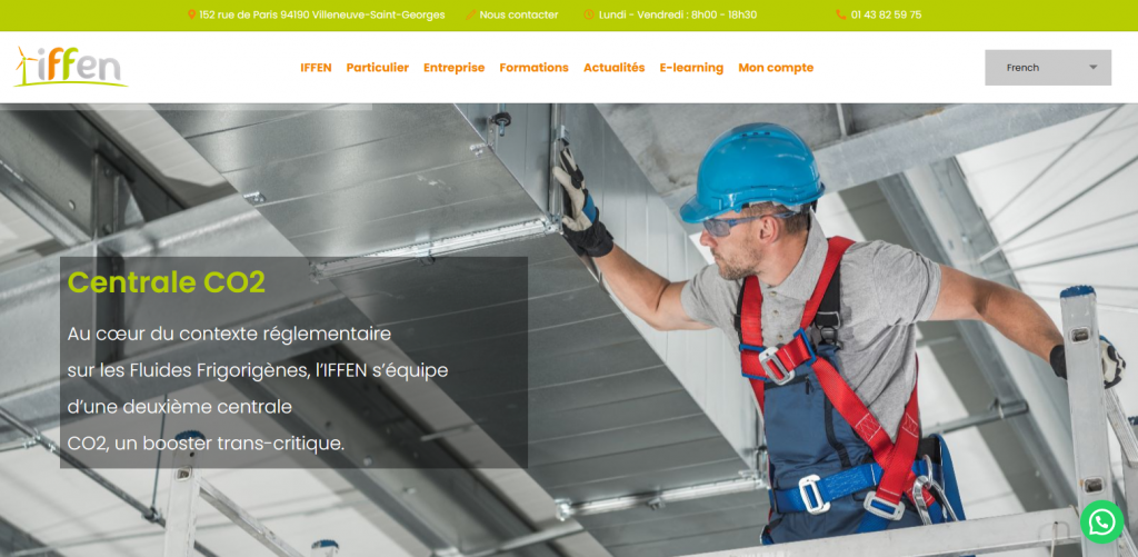IFFEN — site réalisé par OFA Web