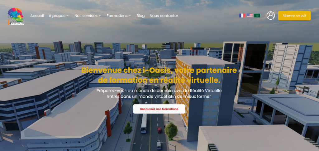 I Oasis — site réalisé par OFA Web