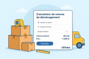 Calculateur de Volume de Déménagement | Module de Devis pour Déménageur