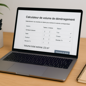 Intégrer un Calculateur de Volume de Déménagement sur Son Site Web - Pluginde Volume de Déménagement Plugin